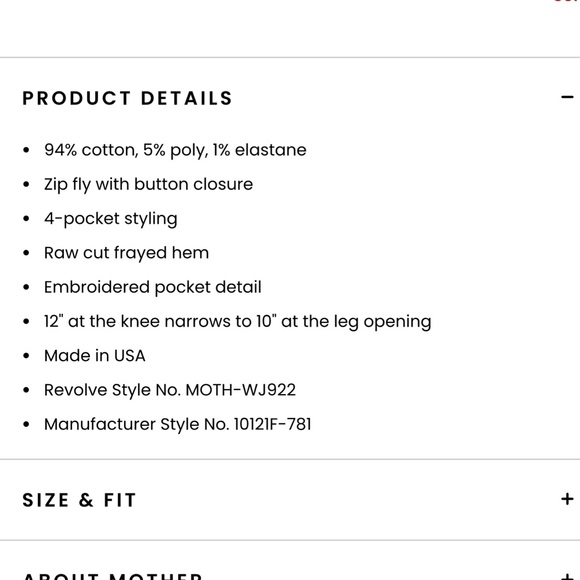 Mother Jeans High Waisted Double Looker Ankle Fray - 28 - EUC - Picture 4 of 8